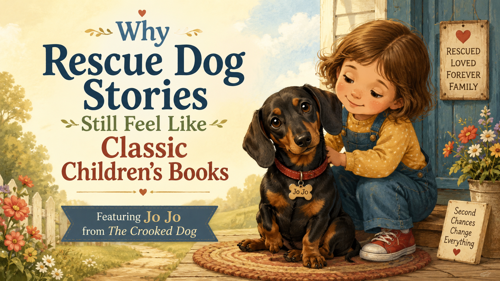 Children’s Books About Rescue Dogs